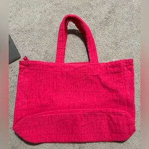 Victoria’s Secret pink tote bag